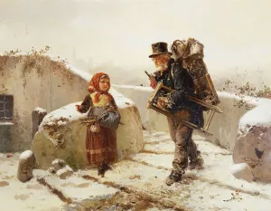 Third Class Gallery: The Pedlar, 1879 (oil on canvas)