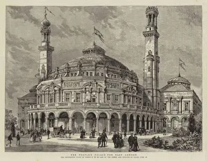 The People's Palace for East London (engraving) The People's Palace for East London (engraving)