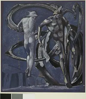 Perseus and Andromeda, study for The Doom Fulfilled, 1875 (gouache with gold paint on board) Perseus and Andromeda, study for The Doom Fulfilled, 1875 (gouache with gold paint on board)