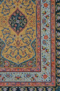 Persian decoration, from Polychrome Ornament, engraved by F. Durin, pub Persian decoration, from Polychrome Ornament, engraved by F. Durin, pub