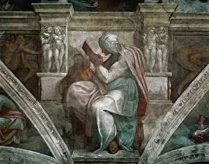 Persian Sibyl, detail from the Sistine Chapel ceiling, 1508-12 (fresco)