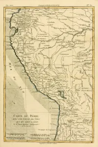 Peru, from Atlas de Toutes les Parties Connues du Globe Terrestre by Guillaume Raynal Peru, from Atlas de Toutes les Parties Connues du Globe Terrestre by Guillaume Raynal