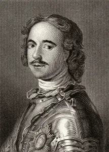 Peter I (1672-1725) Peter the Great, Tsar of Russia (engraving) Peter I (1672-1725) Peter the Great, Tsar of Russia (engraving)