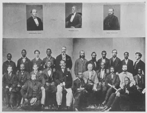 The Petit Jury impaneled to try President Jefferson Davies (b/w photo) The Petit Jury impaneled to try President Jefferson Davies (b/w photo)