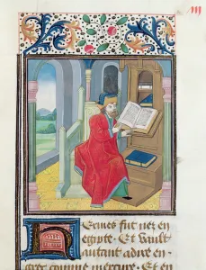 A Philosopher, possibly Hermes Trismegistus, from Histoire des Philosophes A Philosopher, possibly Hermes Trismegistus, from Histoire des Philosophes