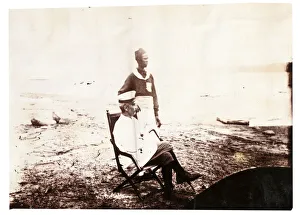 Photograph from an album belonging to Henry Morton Stanley (b/w photo) Photograph from an album belonging to Henry Morton Stanley (b/w photo)