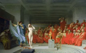 Painte Gallery: Phryne in front the Areopage, 1861 (oil on canvas)