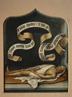 A Phylactery and the Body of a Canon (oil on panel) (see 231774 for recto) A Phylactery and the Body of a Canon (oil on panel) (see 231774 for recto)