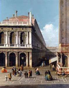 Piazza San Marco - Canaletto (1697-1768). Oil on canvas, 1753 Piazza San Marco - Canaletto (1697-1768). Oil on canvas, 1753