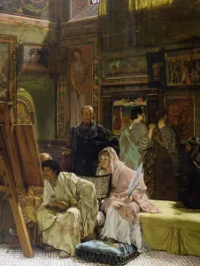 The Picture Gallery, 1874 (oil on canvas) The Picture Gallery, 1874 (oil on canvas)