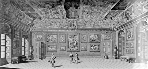 Picture Gallery at Belvedere, Vienna, published in Wondrous war and victory Picture Gallery at Belvedere, Vienna, published in Wondrous war and victory