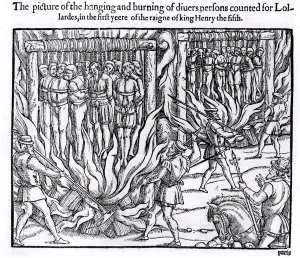 The Picture of the Hanging and Burning of Diverse Persons Counted for Lollards, in The Picture of the Hanging and Burning of Diverse Persons Counted for Lollards, in