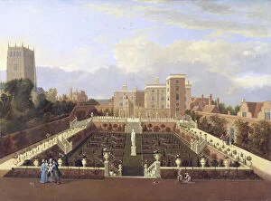 Pierrepont House, Nottingham, c.1708-13 (oil on canvas)