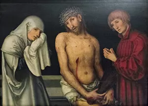 Injuries Gallery: Pieta, 1520-25 (oil on panel)