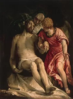 Lamentation Gallery: Pieta, 1576-82 (oil on canvas)