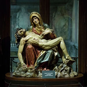 Passion Of Jesus Gallery: Pieta, early 17th century, unidentified Spanish sculptor