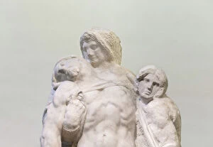 Mournful Gallery: The Pieta from Palestrina, c.1550 (marble)