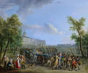 The Pillage of the Invalides, 14 July 1789 (oil on canvas) The Pillage of the Invalides, 14 July 1789 (oil on canvas)