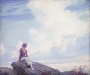 The Pink Cloud, 1925 (oil on canvas) The Pink Cloud, 1925 (oil on canvas)