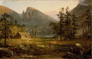Pioneers Home, Eagle Cliff, White Mountains, 1859 (oil on canvas) Pioneers Home, Eagle Cliff, White Mountains, 1859 (oil on canvas)