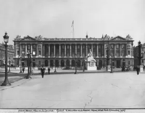 Place de la Concorde, Ministere de la Marine, 1932 (b/w photo) Place de la Concorde, Ministere de la Marine, 1932 (b/w photo)