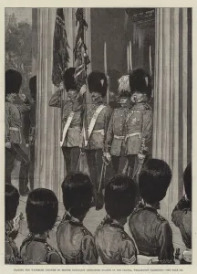 Wellington Barracks Gallery: Placing the Waterloo Colours of Second Battalion Grenadier Guards in the Chapel