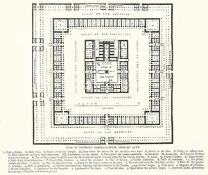 Plan of Solomon's Temple, after Bernard Lamy (engraving) Plan of Solomon's Temple, after Bernard Lamy (engraving)