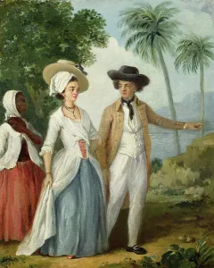 A Planter and his Wife, Attended by a Servant, c.1780 (oil on canvas) A Planter and his Wife, Attended by a Servant, c.1780 (oil on canvas)