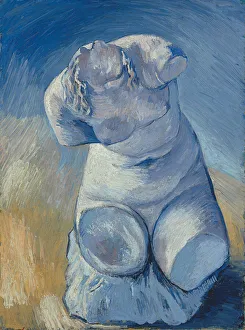 Plaster Statuette: Female Torso, Front View; Statuette de platre: Torse de femme, vue de face, 1887 (oil on canvas) Plaster Statuette: Female Torso, Front View; Statuette de platre: Torse de femme, vue de face, 1887 (oil on canvas)