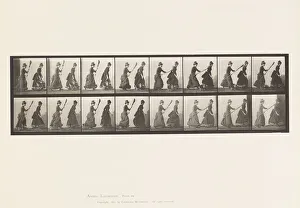 Plate 464. Two Models, 16 Chasing 4 with a Broom, 1885 (collotype on paper) Plate 464. Two Models, 16 Chasing 4 with a Broom, 1885 (collotype on paper)