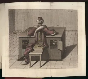 Robotics Gallery: Plate VI, from Uber den Schachspieler des Herrn von Kempelen und dessen