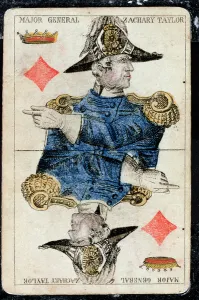 Playing card: King of Diamonds (colour litho) Playing card: King of Diamonds (colour litho)