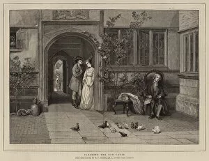 Courtyards Gallery: Pleading the Old Cause (engraving)