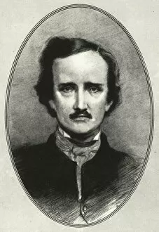 Gordon Ross Gallery: Poe (litho)