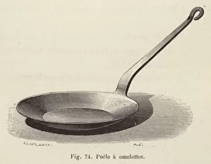 Poele a omelettes (litho)