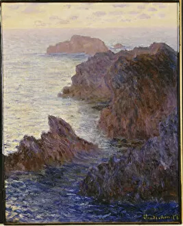 Belle Ile Gallery: Point de Rochers, Port-Goulphar (oil on canvas)