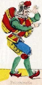 Grimace Gallery: Polichinelle (character of the commedia dell arte, native of Naples)