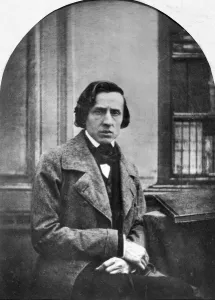 Polish composer and pianist Frederic Chopin, 1849 (b/w photo) Polish composer and pianist Frederic Chopin, 1849 (b/w photo)