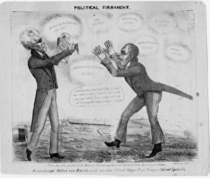 Political Cartoon Gallery: Political firmament, c.1835 (litho)