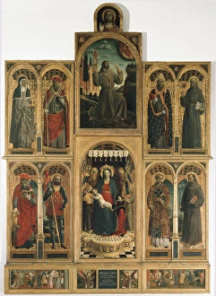 Polyptych of Saint Mary of Graces (Tempera and oil on wood, c.1483)