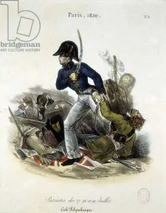 Polytechnician during the revolution of 1830 by Lemercier Polytechnician during the revolution of 1830 by Lemercier