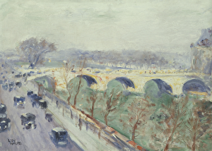 The Pont Royal in Paris, 1928 (oil on canvas) The Pont Royal in Paris, 1928 (oil on canvas)