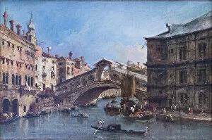 City Overview Gallery: Ponte di Rialto, 18th century (oil on canvas)