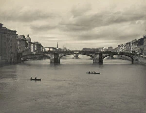 Landscapes (modern interpretation) Collection: The Ponte Santa Trinita in Florence