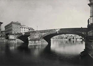 Landscapes (modern interpretation) Collection: Ponte Santa Trinita and the Palazzo Spini Feroni, Florence