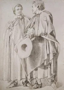 Two Poor Knights of Windsor (pencil on paper) Two Poor Knights of Windsor (pencil on paper)