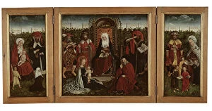 Triptych Gallery: The Poortakker Triptych, c.1500-10 (oil on panel)