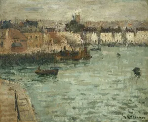 In Front of the Port of Dieppe; Avant Porte de Dieppe, 1918-1920 (503 x 616cm) In Front of the Port of Dieppe; Avant Porte de Dieppe, 1918-1920 (503 x 616cm)