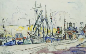 Paul Signac - Antibes (la pinede) - XXVIII. Aukce výtvarného