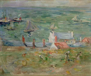 The Port of Gorey on Jersey, 1886 (oil on canvas) The Port of Gorey on Jersey, 1886 (oil on canvas)